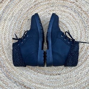Black ankle booties